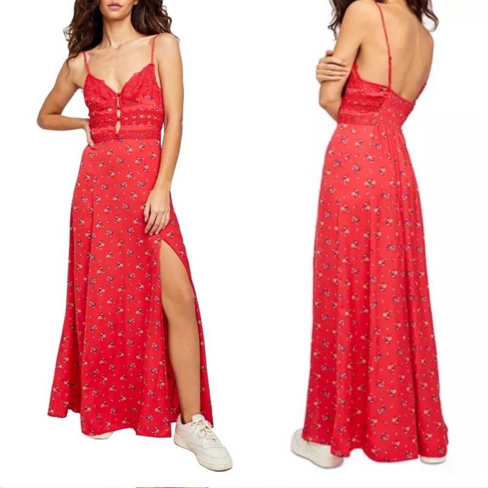 free people out n about maxi slip